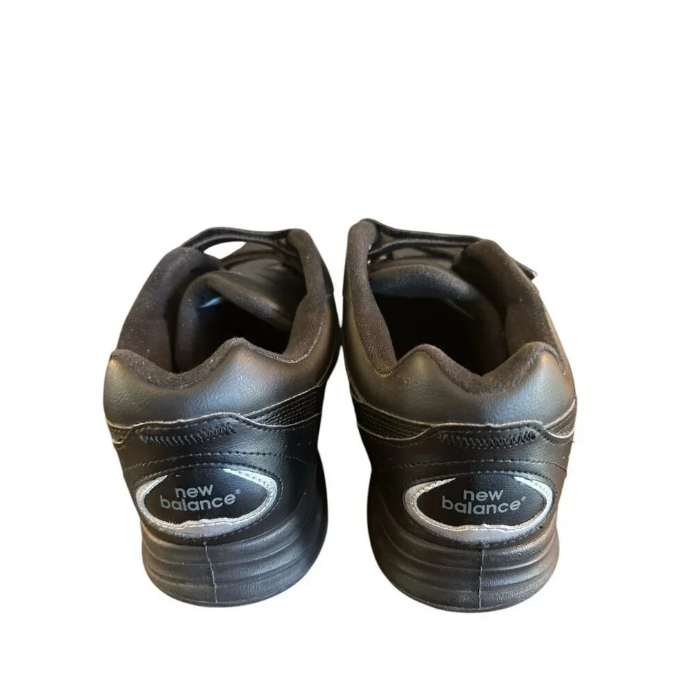 New Balance Mens‎ 577 DSL 2 Walking Shoes Black Leather Sz 13 Wide 4E